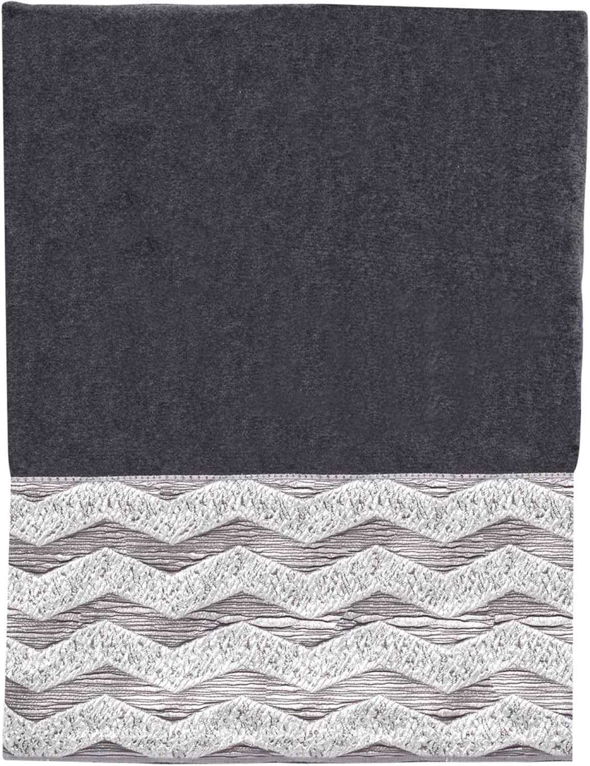 Avanti Linens Bath Towel - Soft Absorbent Cotton Chevron Galaxy Collection Granite