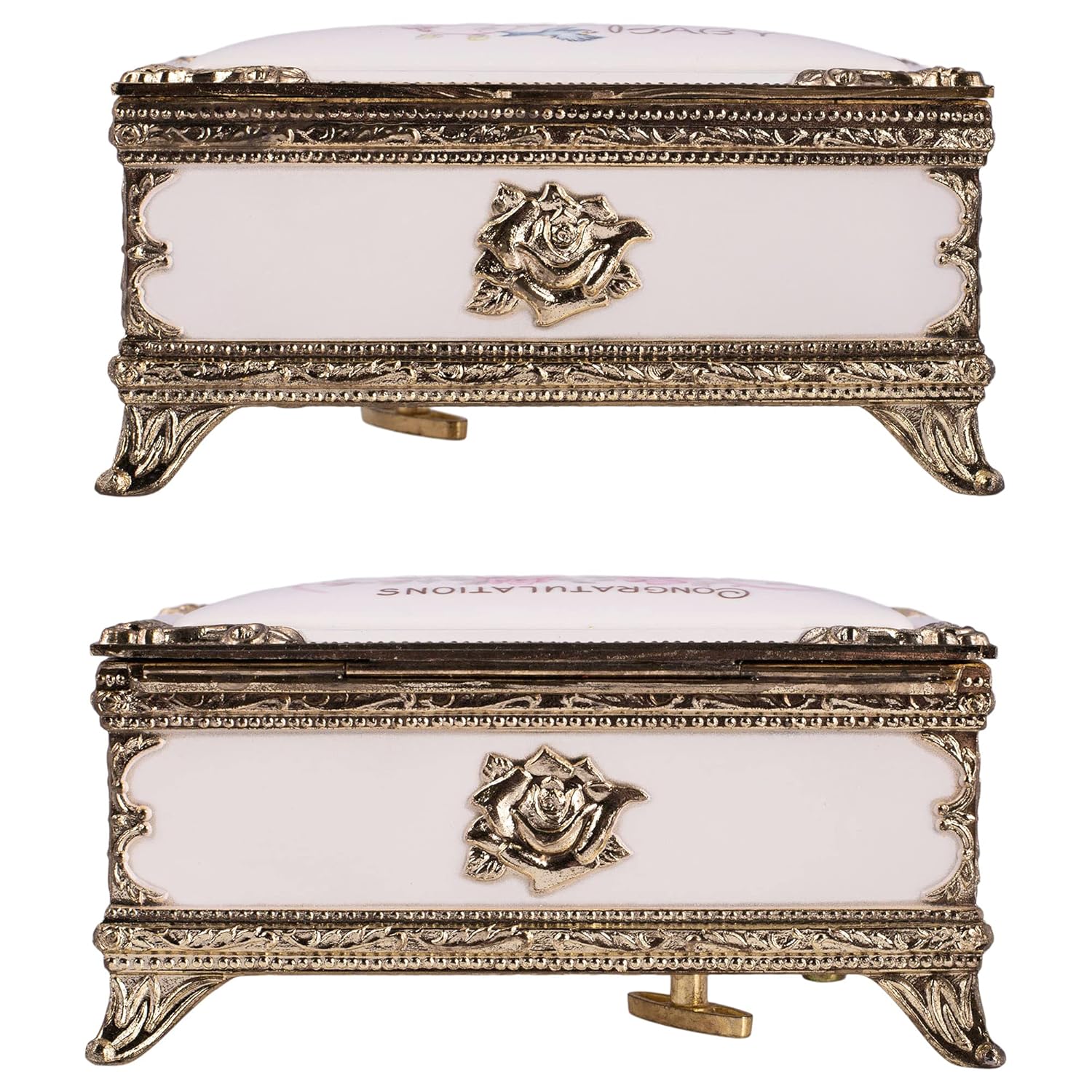 Splendid New Baby Girl Music Box Jewelry Box with Brahms Lullaby