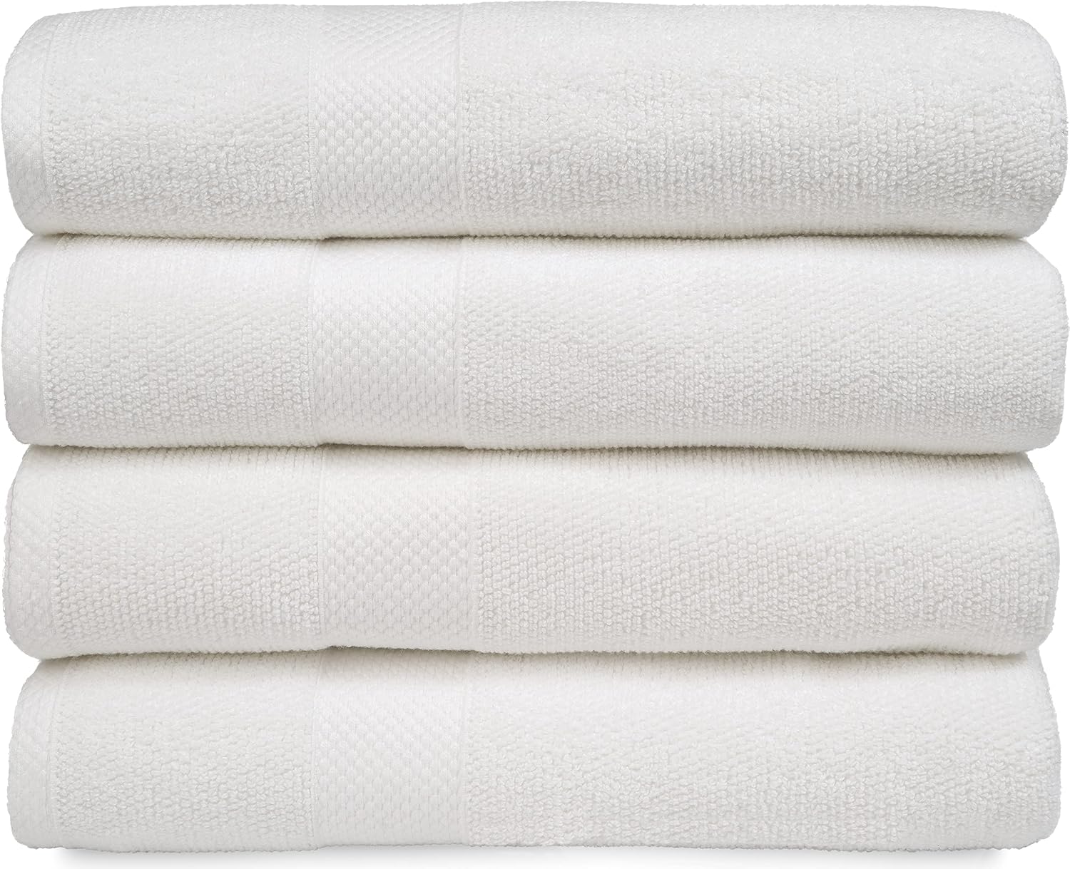 MAURA Premium Bath Towels 4 Pack Ultra Absorbent Quick Dry