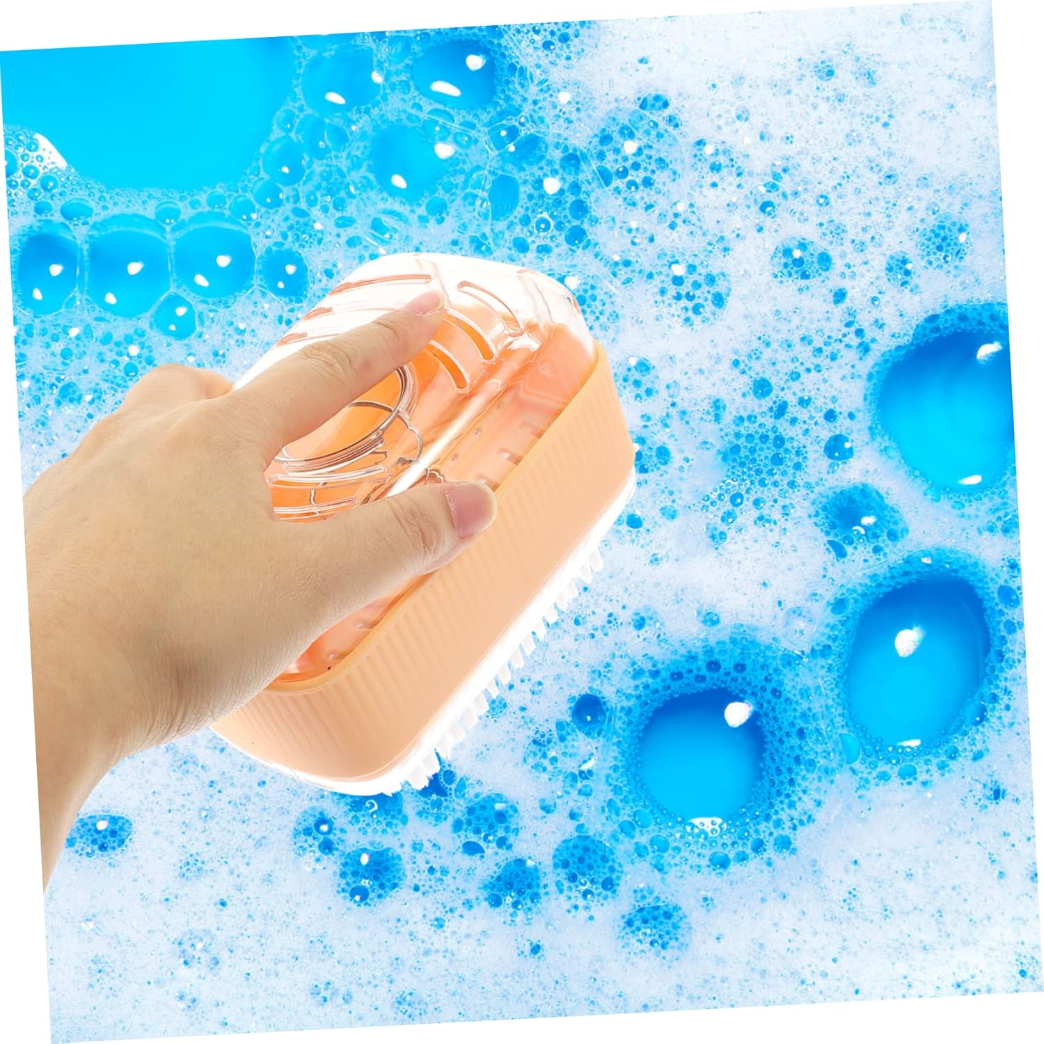ABOOFAN Multi-Functional Foaming Soap Box with Roller Brush
