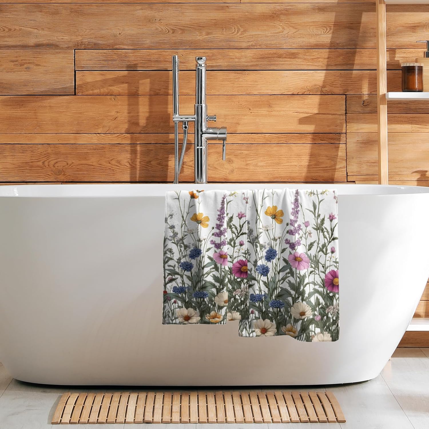 Giwawa Wildflower Hand Towel Set of 2