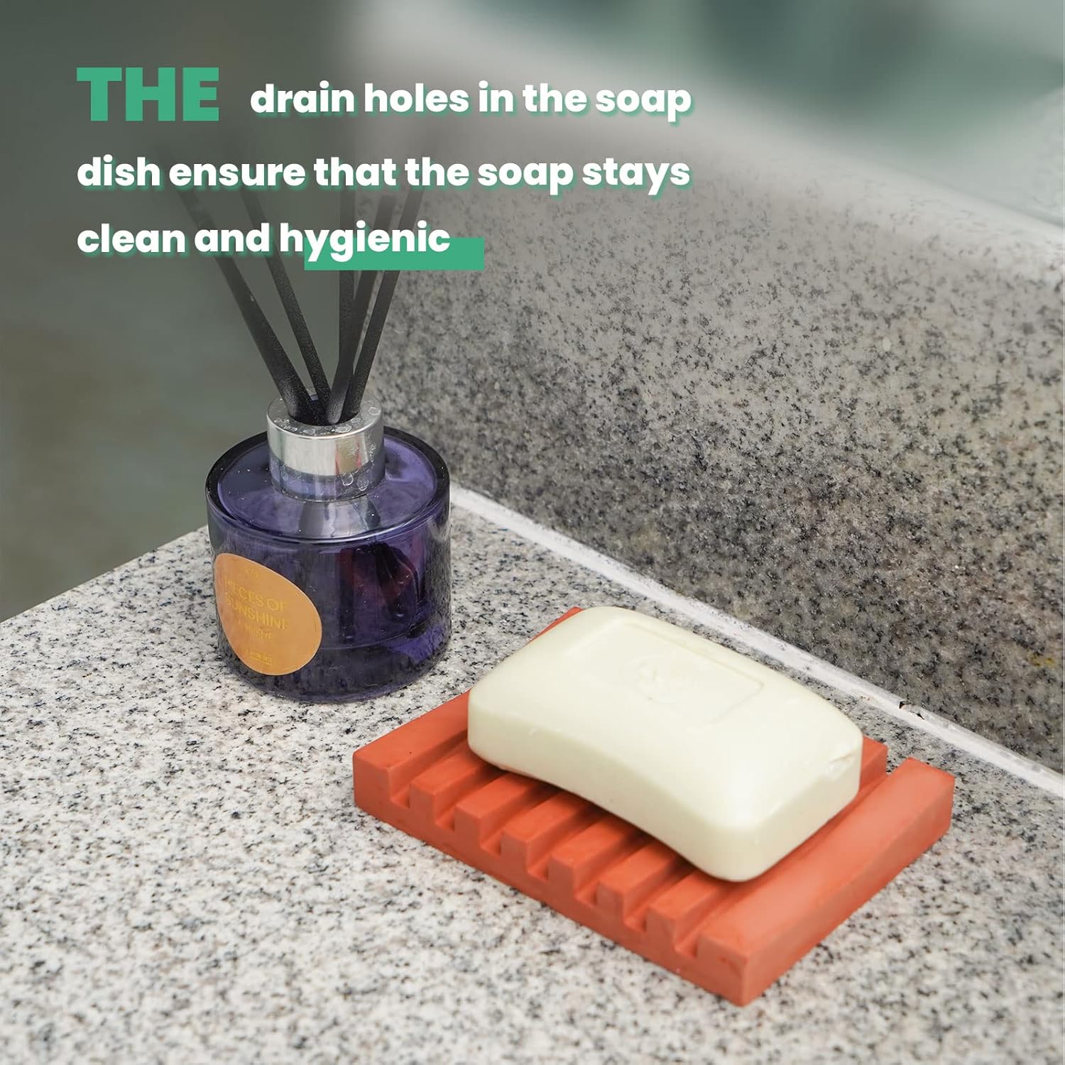 BOOWAN NICOLE Silicone Soap Mold for Bathroom Drains