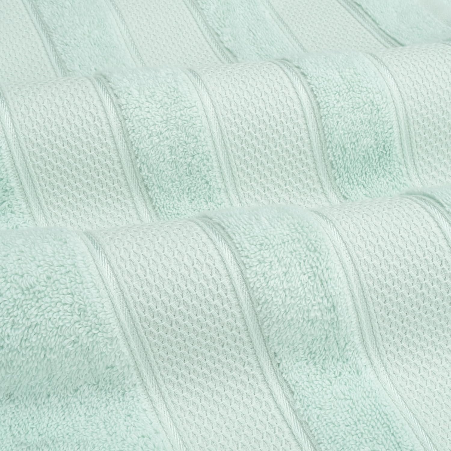 American Soft Linen Salem 6-Piece Towel Set in Mint