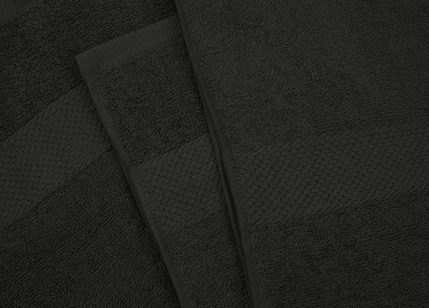 SOFTEX Linen Charcoal Grey 35x70 Bath Towel Set of 2
