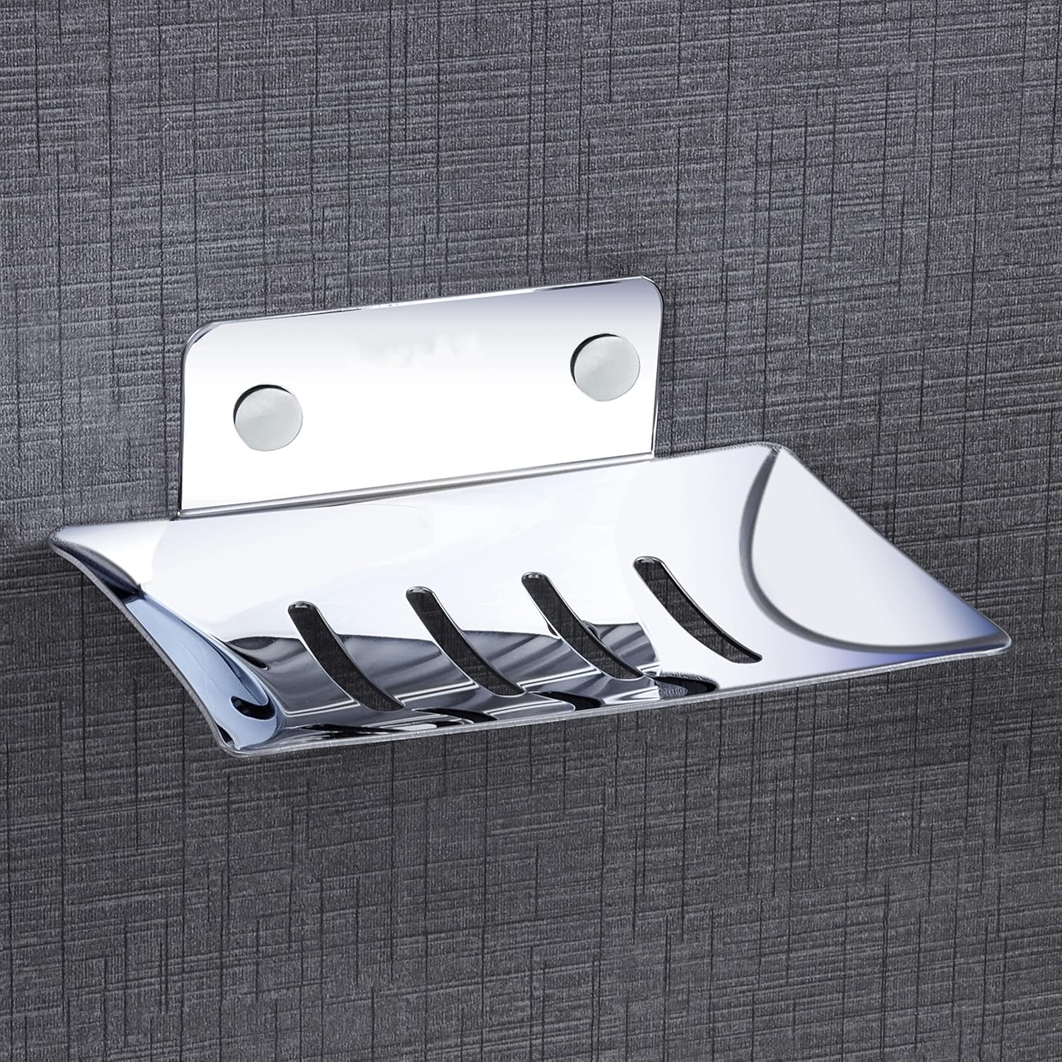 Stainless Steel Soap Holder for Bathroom - Durable Wall Mounted Soap Dish