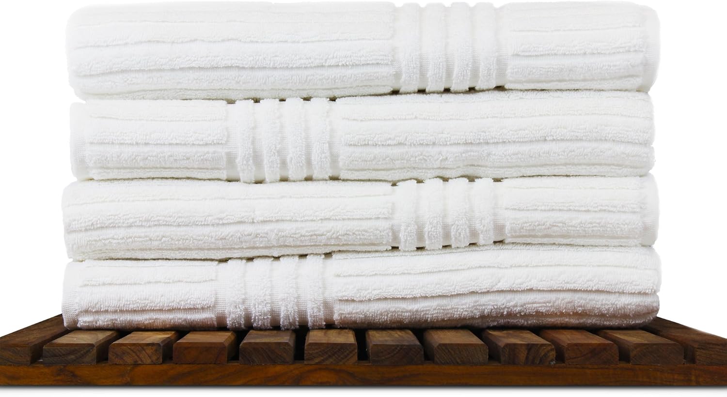 BC BARE COTTON Luxury Hotel Style Towel Set of 4