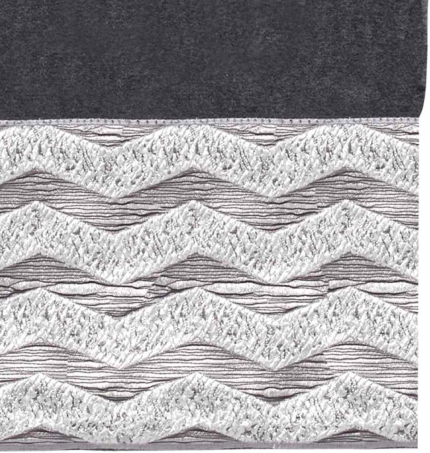 Avanti Linens Bath Towel - Soft Absorbent Cotton Chevron Galaxy Collection Granite