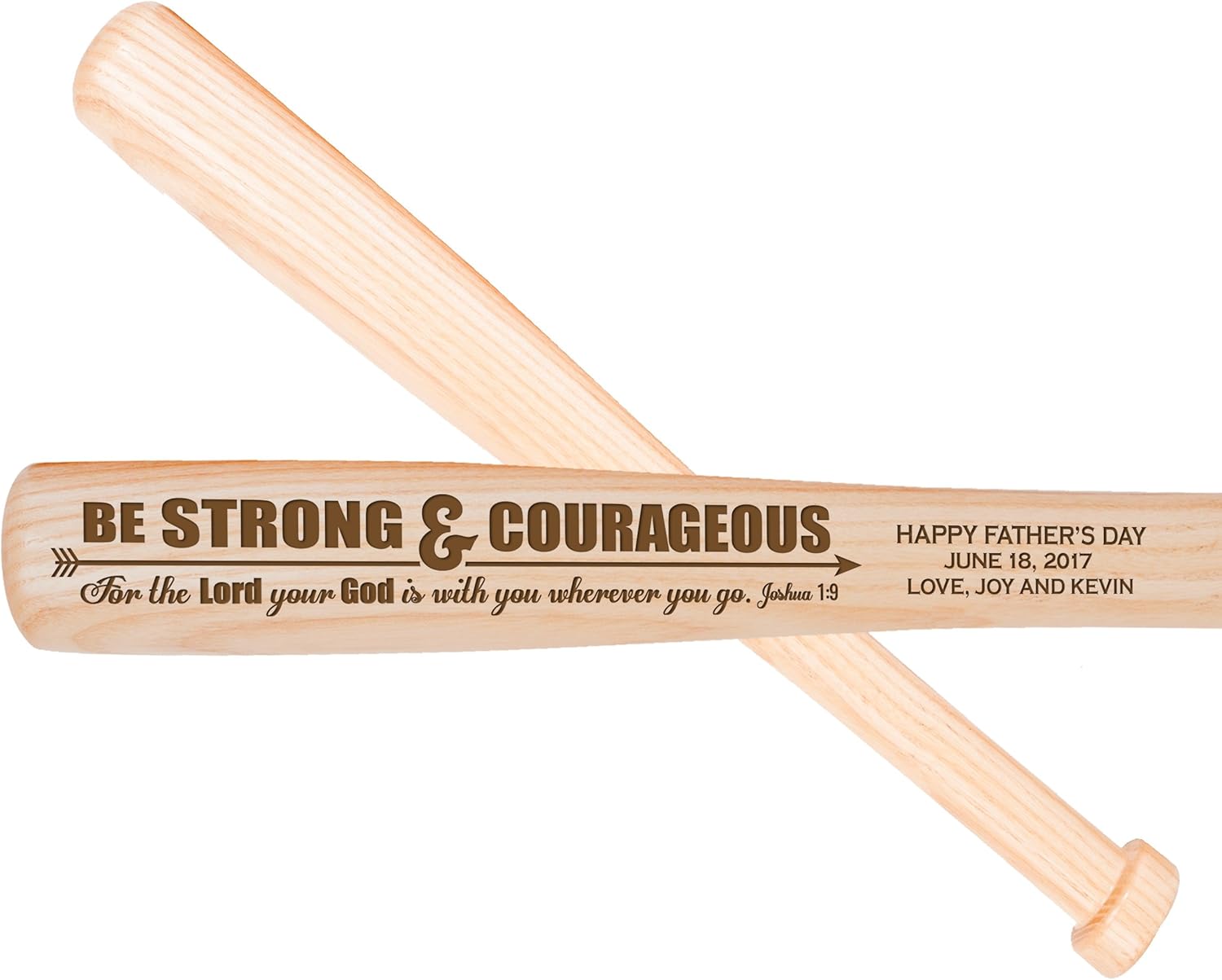 LifeSong Milestones Personalized Baptism Baseball Bat Gift