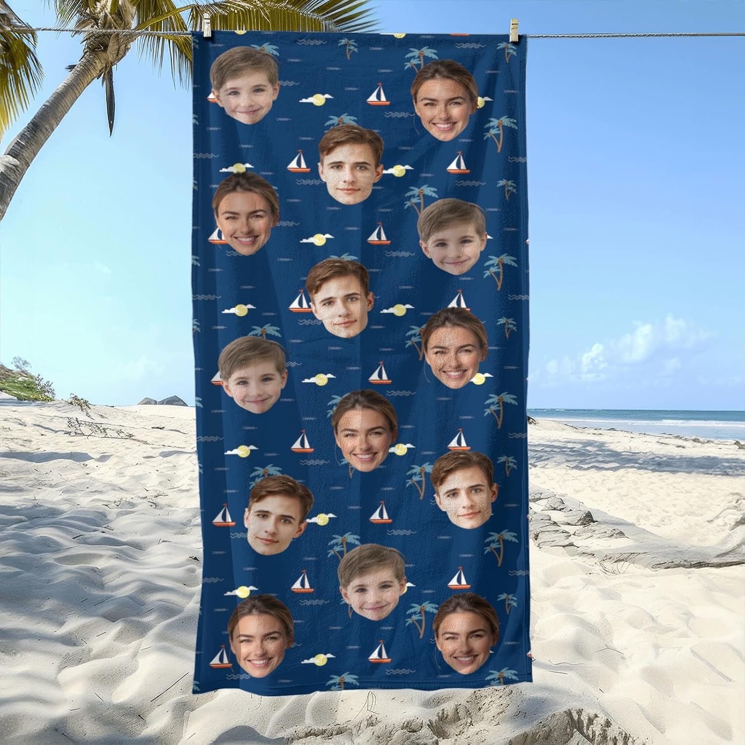 Voltexia Personalized Beach Towels for Adults Kids