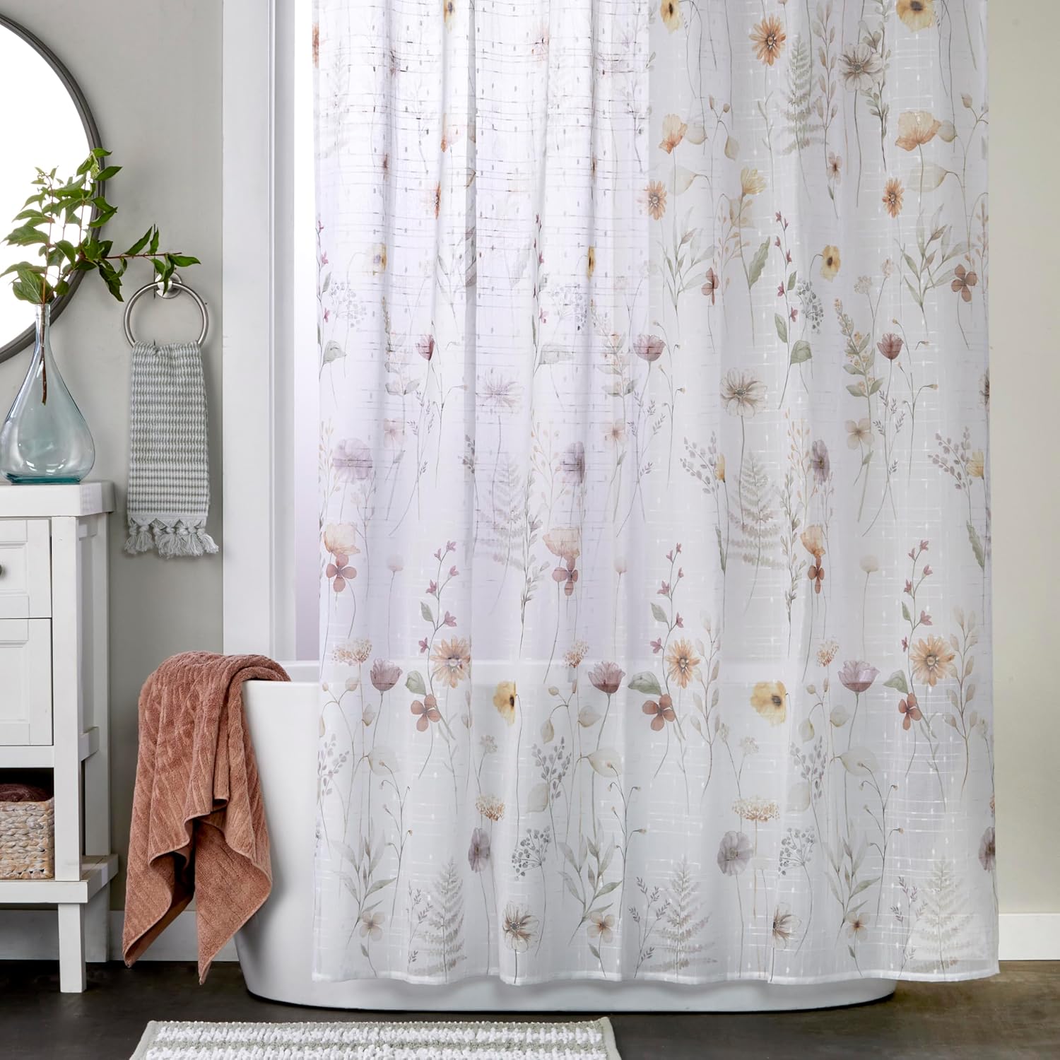SKL Home CloudSoft Cotton Bath Towel Clay
