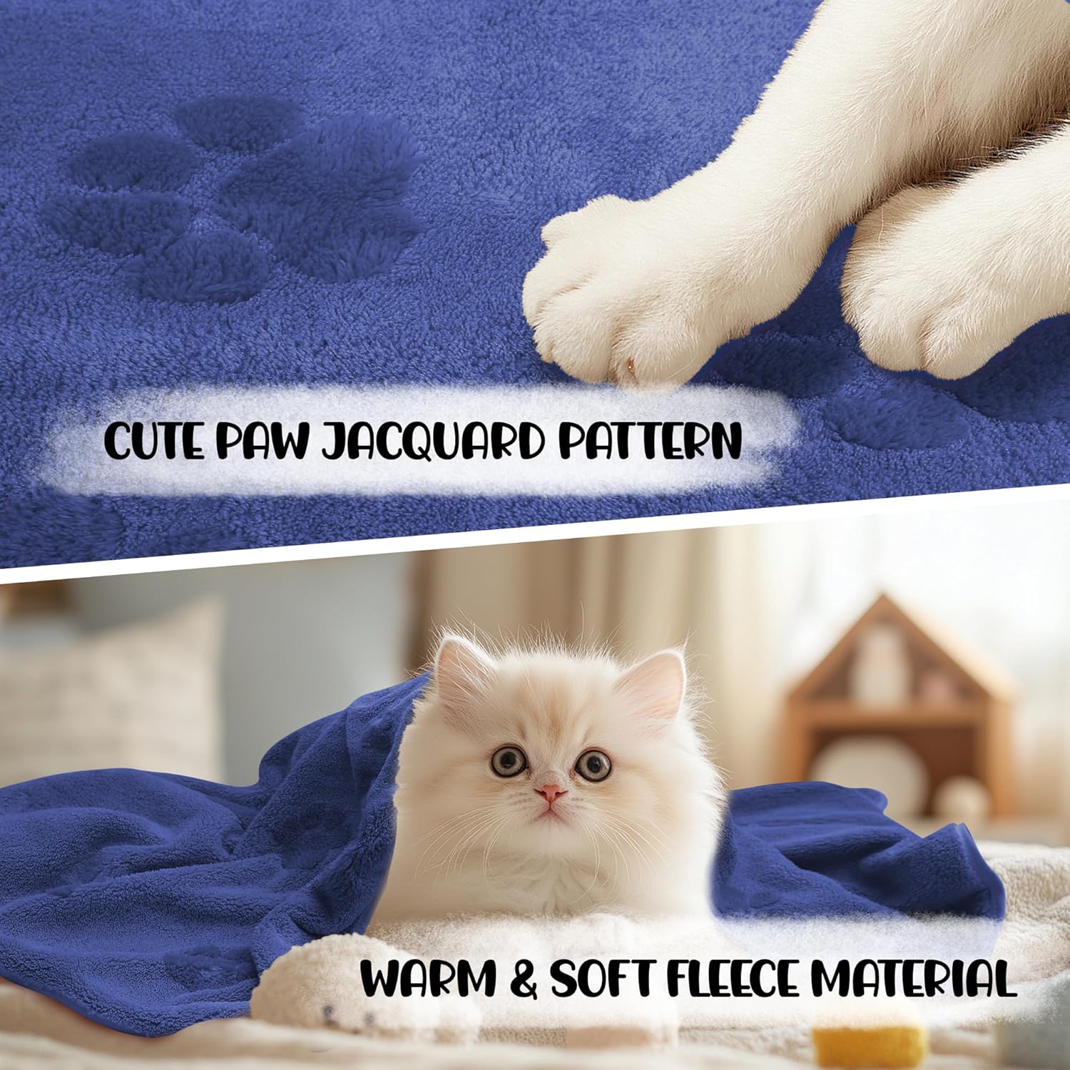 JML Microfiber Pet Towel 2 Pack 40x275 Navy