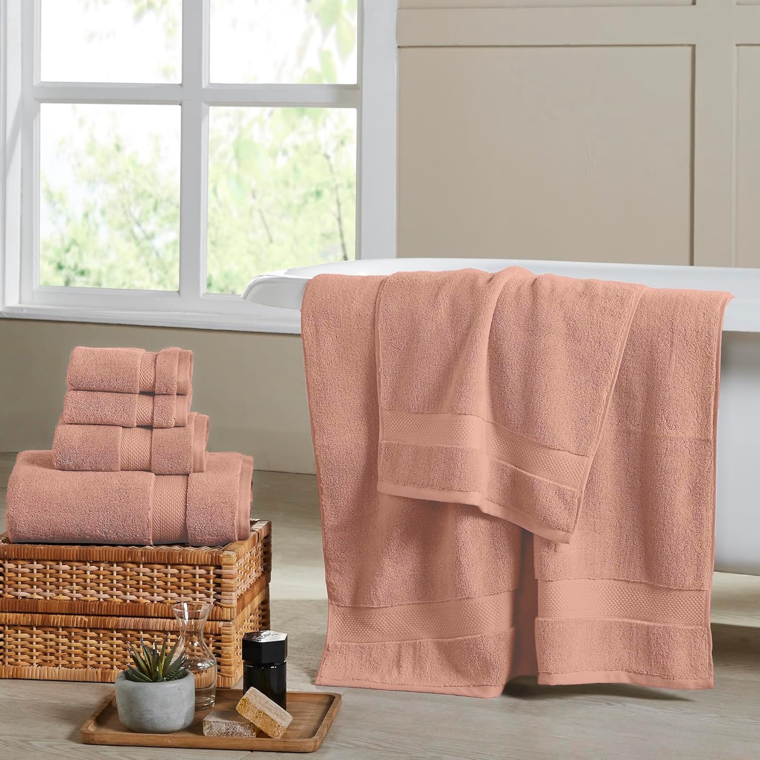 Modern Threads Luxury 6-Piece Quick Dry Towel Set