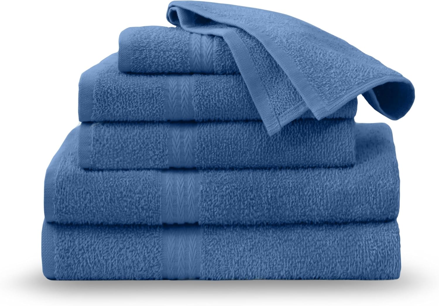 Martex Easy Living Everyday 6-Piece Towel Set - Blue