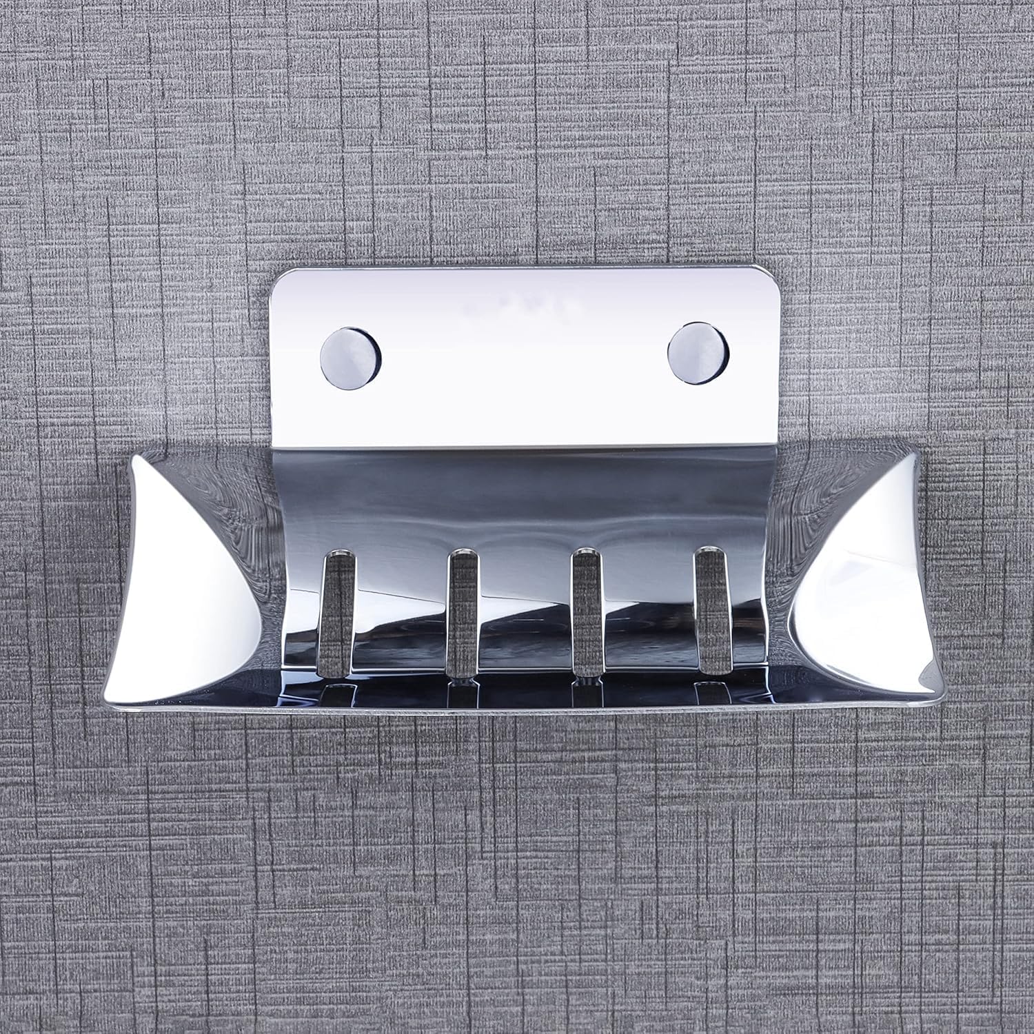 Stainless Steel Soap Holder for Bathroom - Durable Wall Mounted Soap Dish