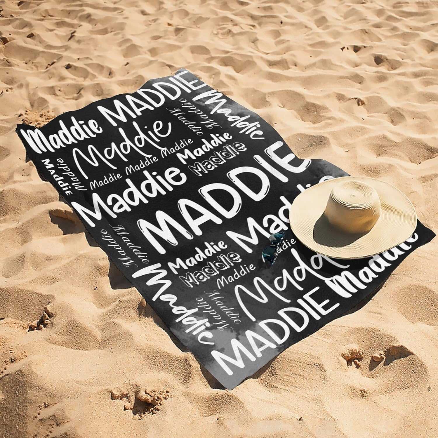 Dr TOUGH Custom Beach Towel with Name 30x60