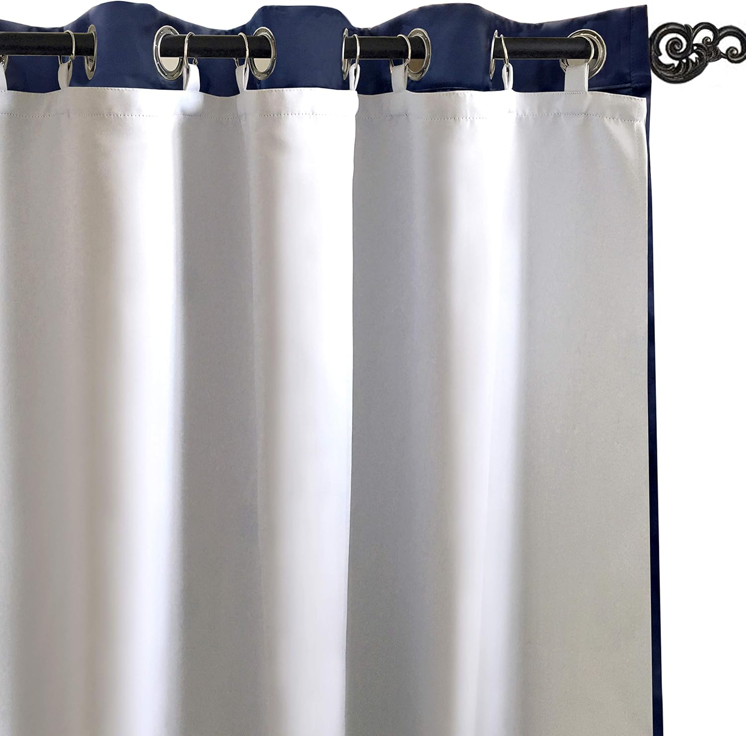 DriftAway Blackout Curtain Liner 2 Panels 50x58 Inches