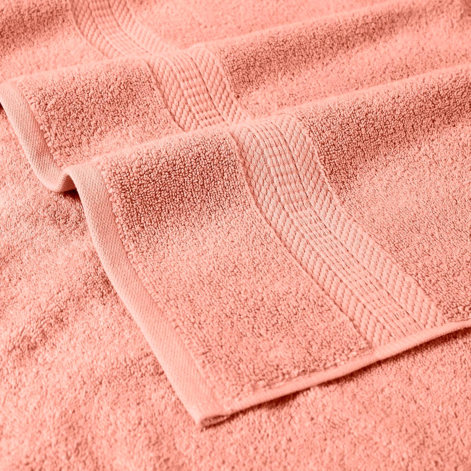 Modern Threads 6-Piece Towel Set - Ultra Soft Peach