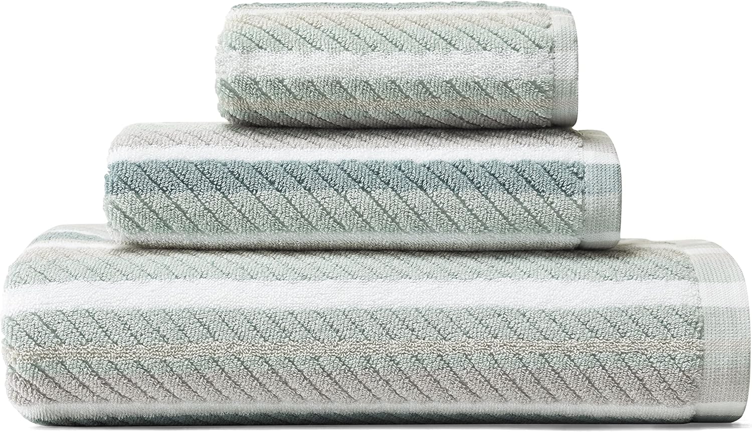 Tommy Bahama Bath Towel Set - 3-Piece Ocean Bay Blue