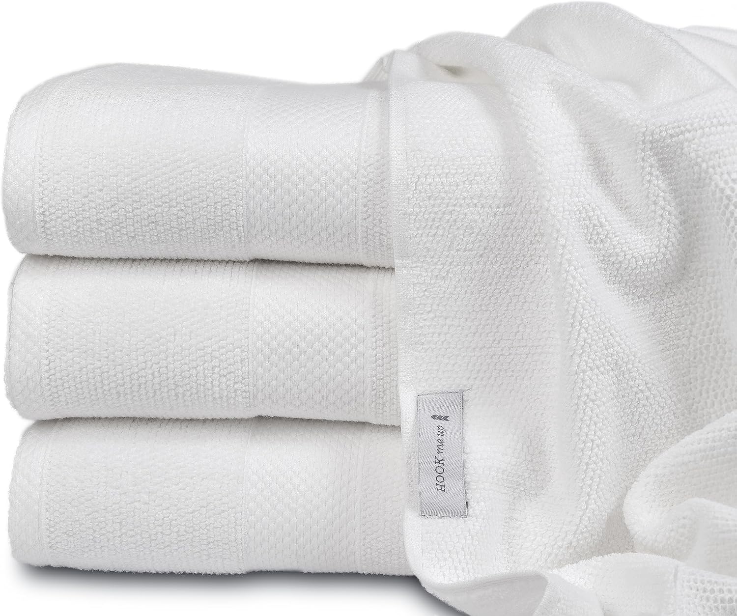 MAURA Premium Bath Towels 4 Pack Ultra Absorbent Quick Dry