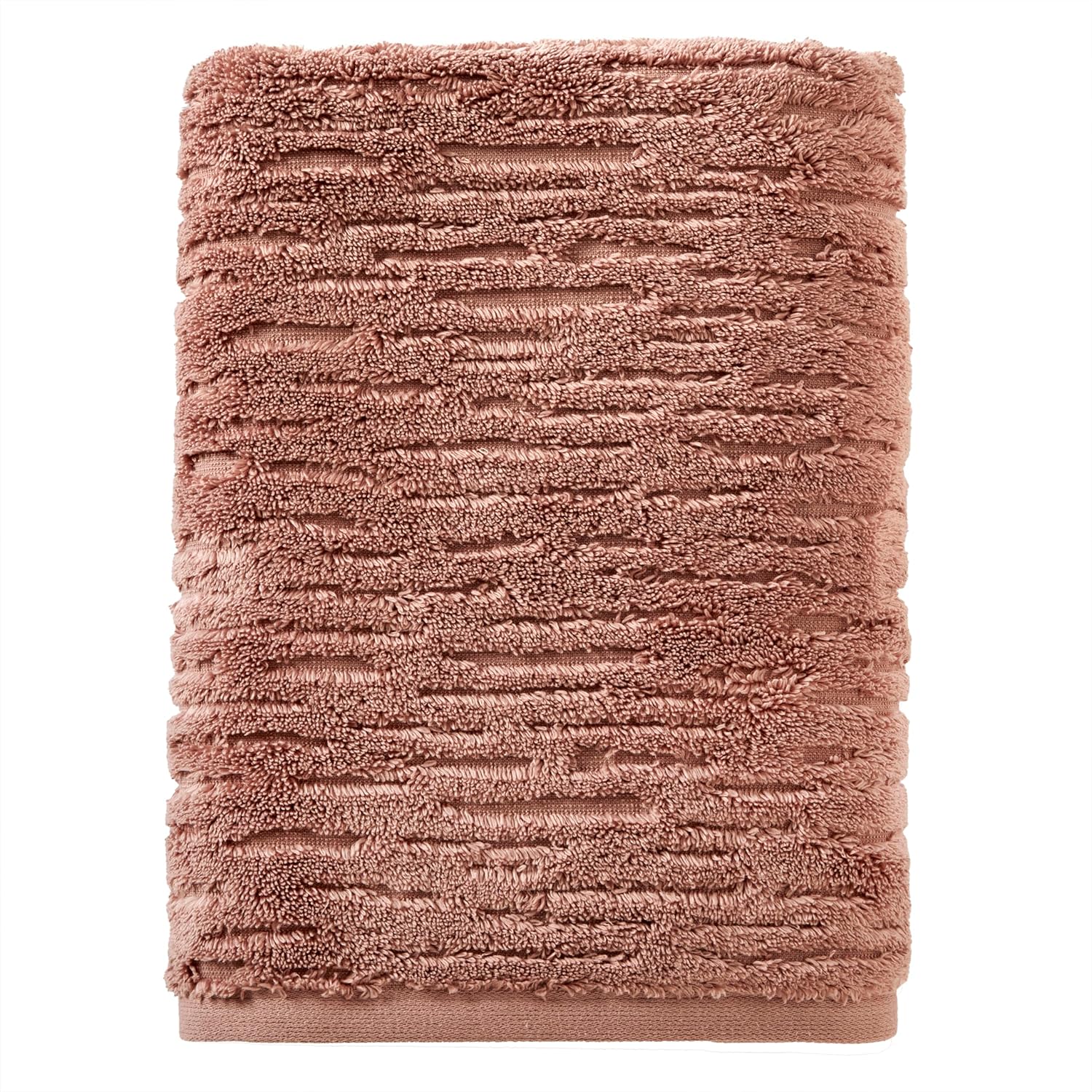 SKL Home CloudSoft Cotton Bath Towel Clay