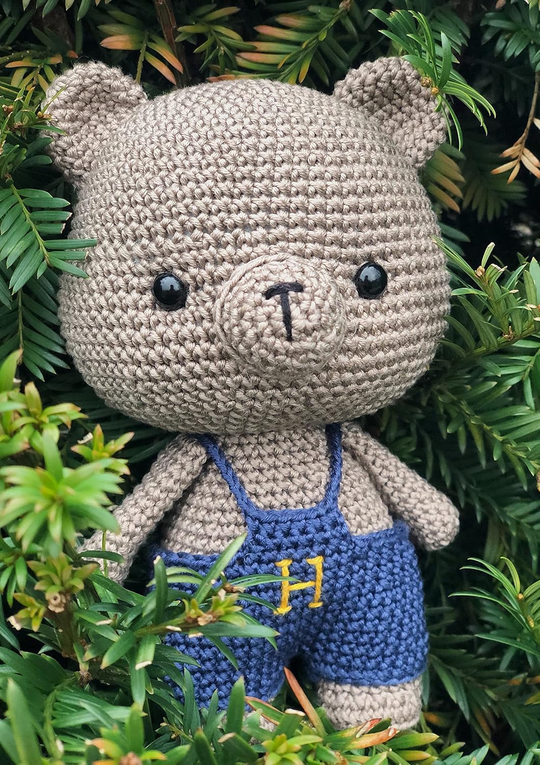 Amigurumi Bear Crochet Toy Eco Friendly Stuffed Animal