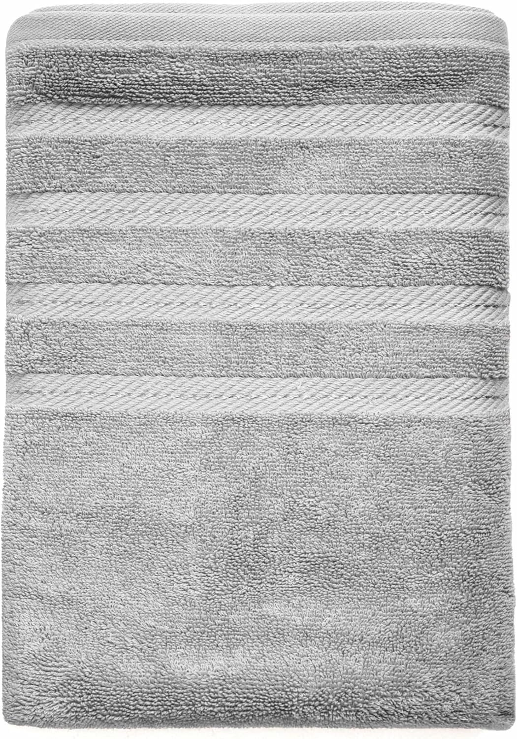 Hearth Harbor 6 Piece Light Gray Bath Towel Set