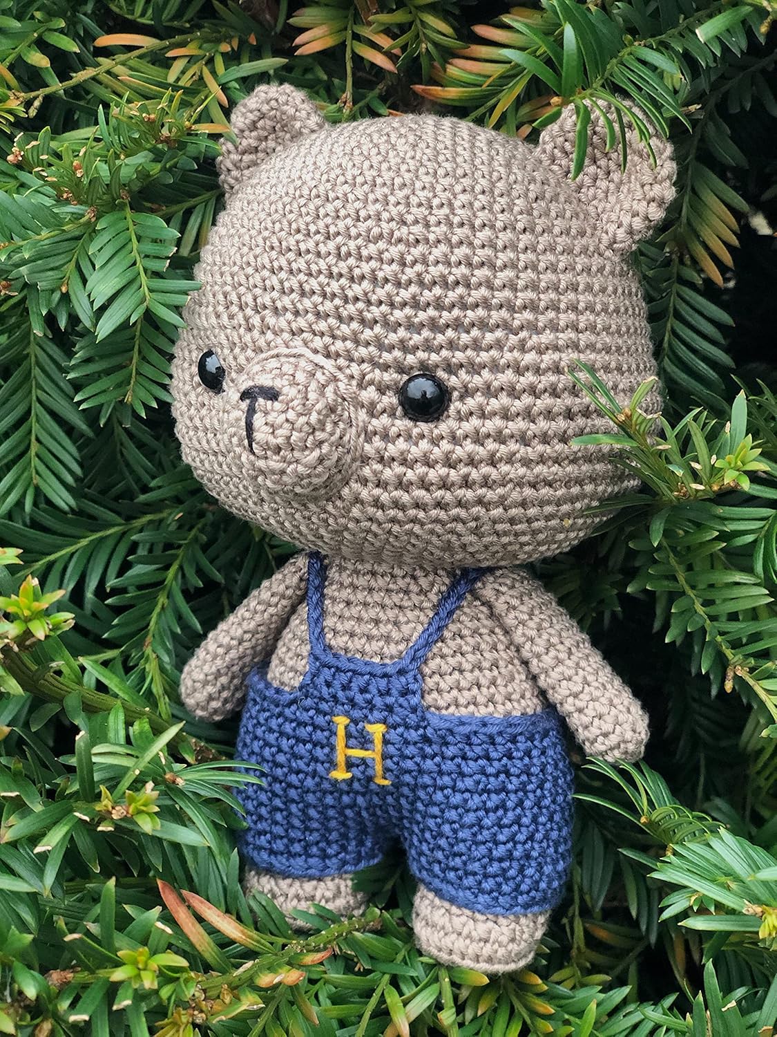 Amigurumi Bear Crochet Toy Eco Friendly Stuffed Animal