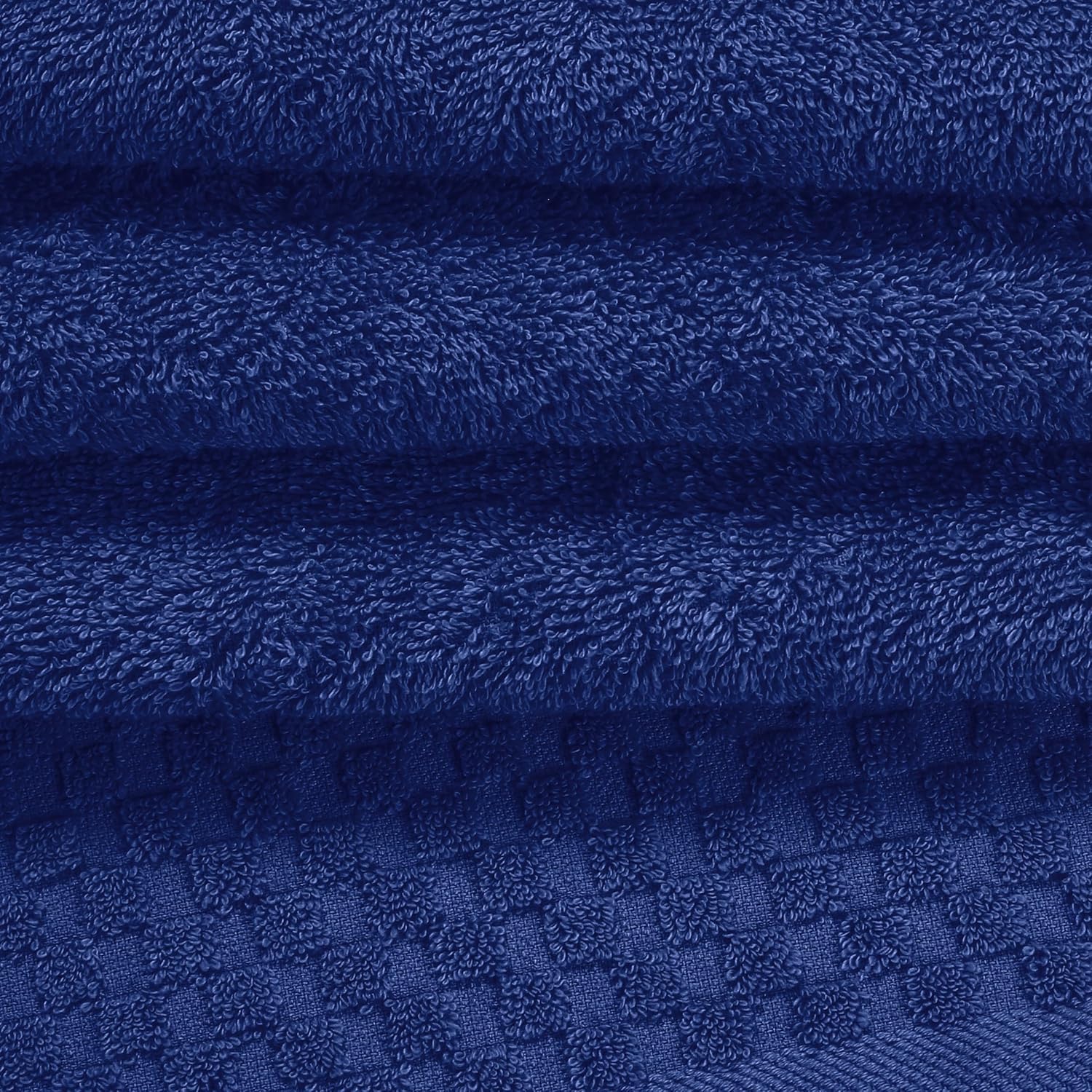 MyOwn Ultra Soft 2 Pack Bath Towel Set Navy Blue