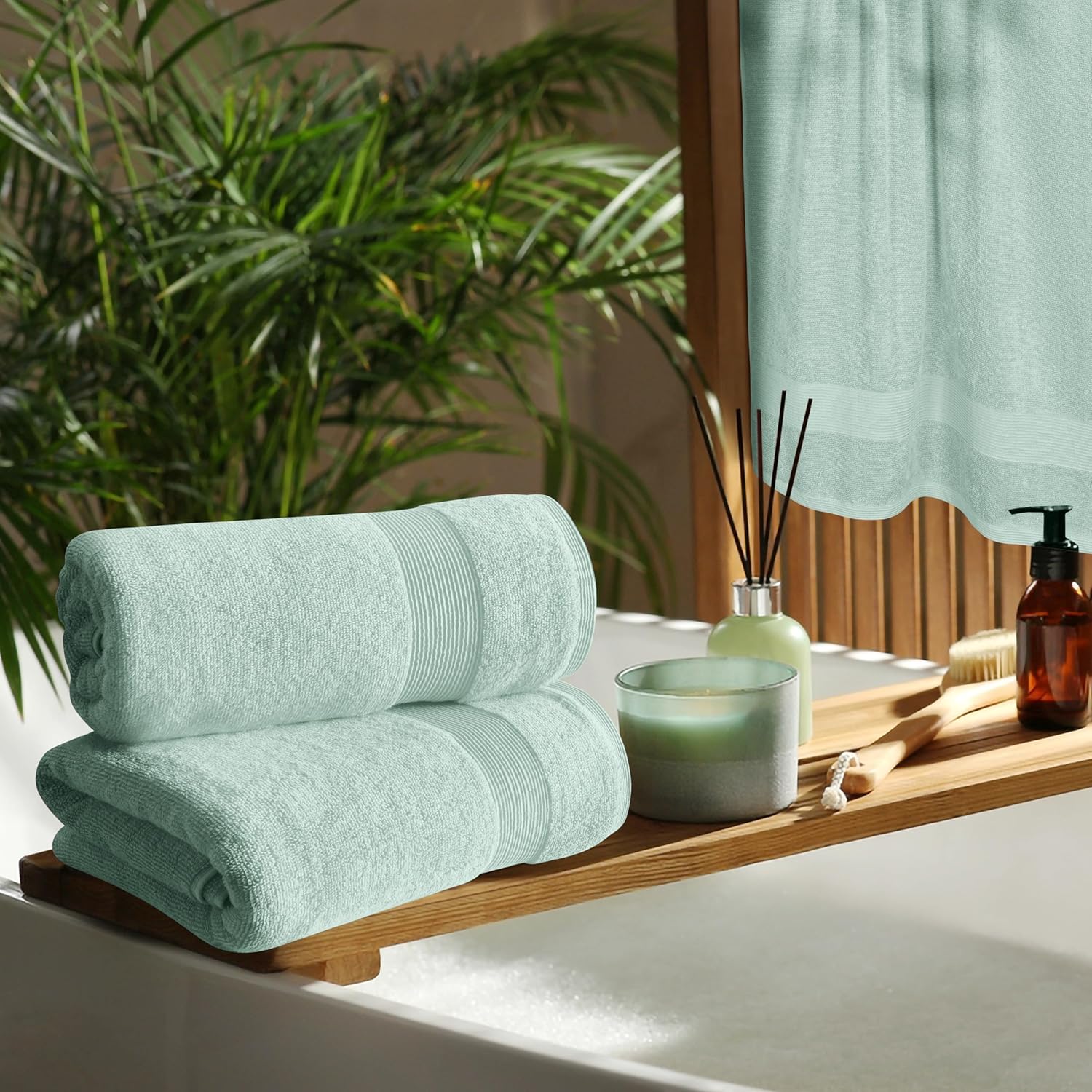 Belizzi Home 4 Pack Bath Towel Set 27x54