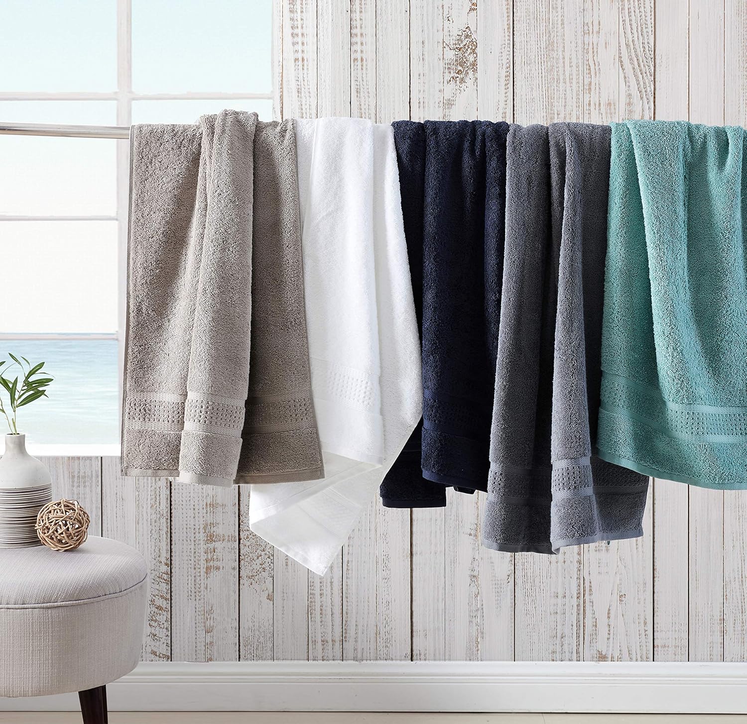 Nautica Oceane Turquoise 6-Piece Bath Towel Set